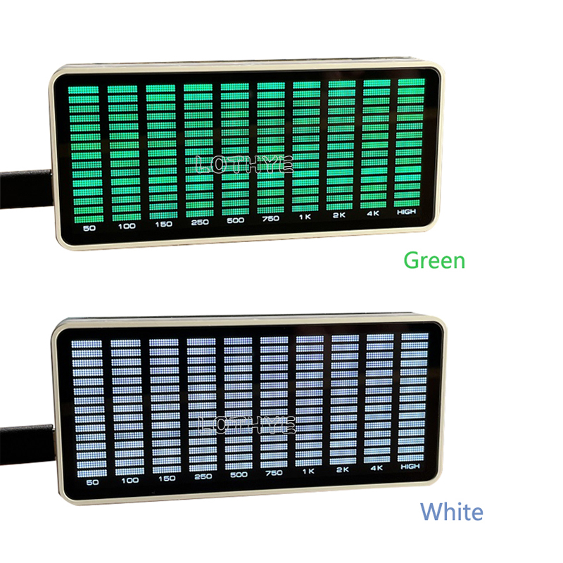 Audio Music Light - متعدد LED الصوت الموسيقى الطيف الأبيض
