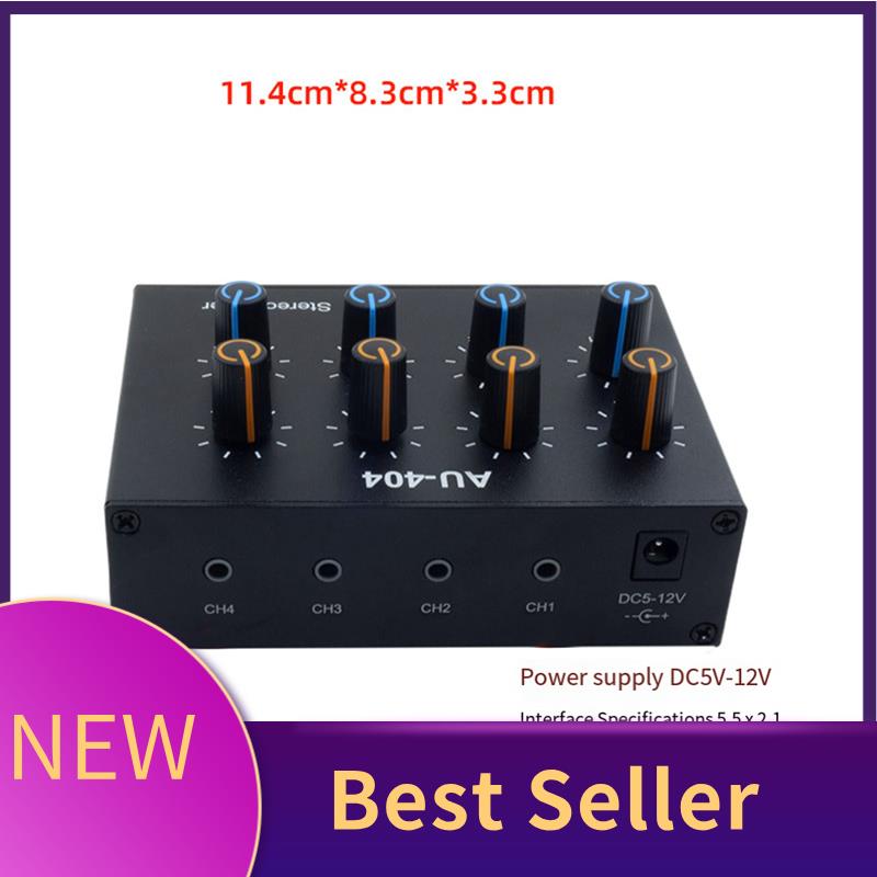 Mix Audio Music - M07K-AU-404 صوت ستيريو أربعة خلاط إخراج