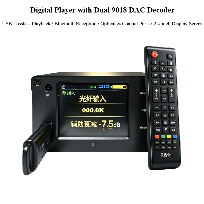 مشغل صوت رقمي مزدوج ES9018K2M، - مراجعة Audio Music Hifi وسعره