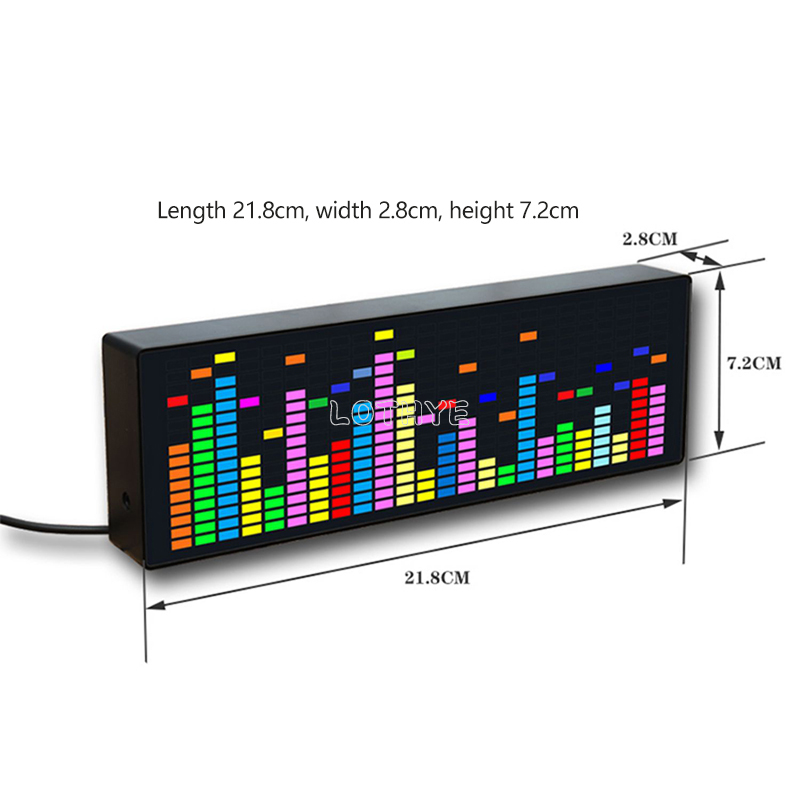 صوت المنشط LED الموسيقى الطيف  - مراجعة Audio Music Light وسعره