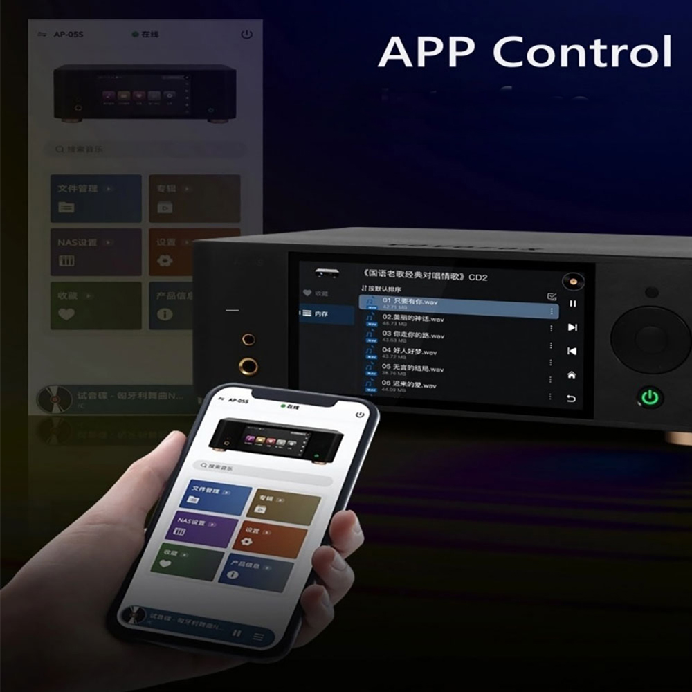 مشغل موسيقى VOVOFOX-HiFi AP05S - مراجعة Audio Music Hifi وسعره