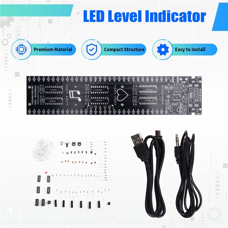 【جهاز رقمي】مؤشر مستوى الصوت LE - مراجعة Audio Music Light وسعره
