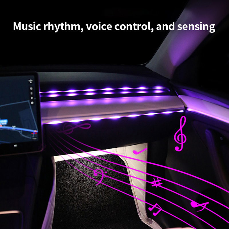 سيارة ملونة أكريليك مركز التحك - مراجعة Audio Music Light وسعره